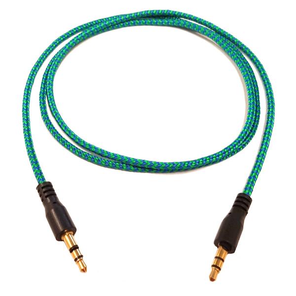 3' Braided 3.5mm Stereo Cable